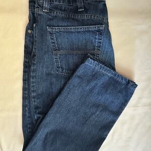 L.L. Bean Men's Dark Blue Straight Jeans 1912